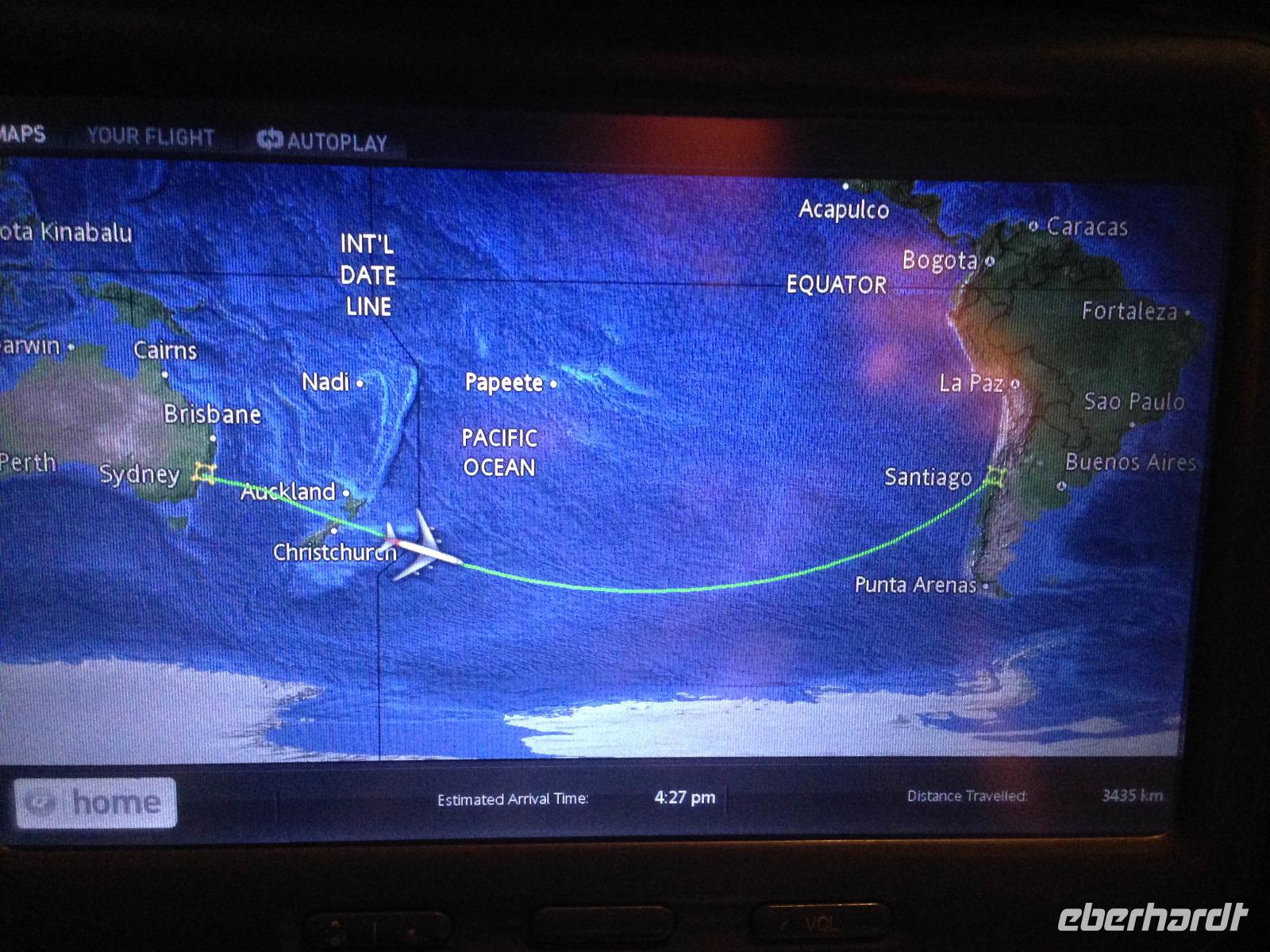 Flug über die Datumsgrenze