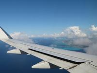 Anflug Bahamas