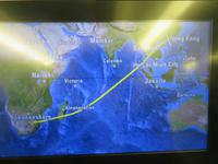 Flug nach Hongkong