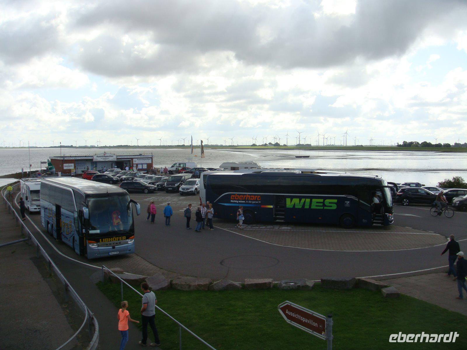 Aussicht am Eidersperrwerk