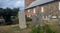 Föhr, Inselrundfahrt, Friedhof und Kirche St. Laurenzius bei Süderende