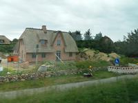 Typisches Reetdachhaus