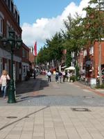 3 km lange Einkaufsstraße Föhrs