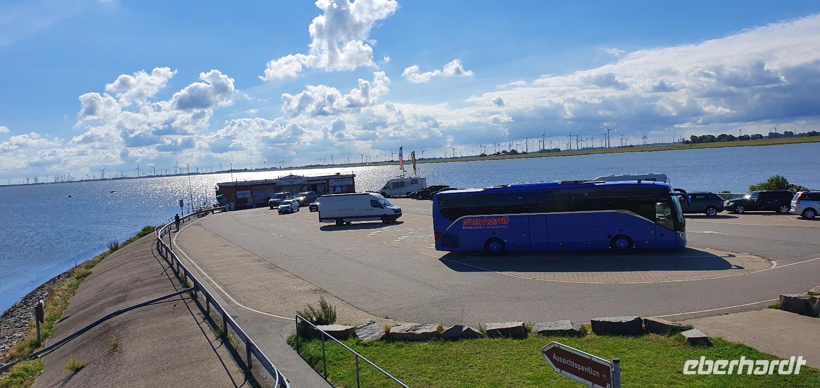 Besuch des Eider Sperrwerkes 