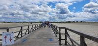 am Strand von St. Peter Ording