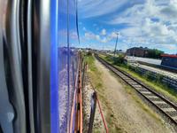 Rundreise Nordfriesland - Rückfahrt von Sylt über den Hindenburgdamm