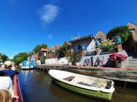 Rundreise Nordfriesland - Grachtenfahrt in Friedrichstadt