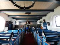 Rundreise Nordfriesland - Kirche auf der Kirchwarft auf Hallig Hooge