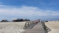 am Stran dvon   St. Peter Ording - Bad