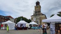Husum- heute ist Kunsthandwerker-Markt