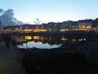 Hafen am Abend