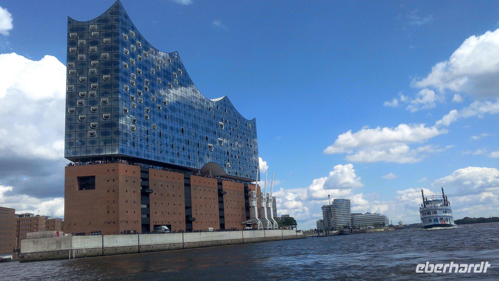 Hamburg, Hafenrundfahrt,Elbphilharmonie
