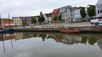 Husumer Binnenhafen am morgen
