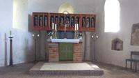 Insel Föhr, Inselrundfahrt- St. Laurentii in Süderende 