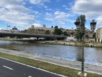 Brücke über den Vardar -Fluss