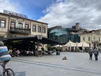 Magnolienplatz in Bitola