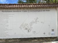 Lageplan der Ausgrabung Stobi