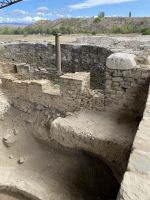 Mehrere Schichten bezeugen das Alter der Ausgrabungen