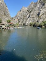Der Matka-Stausee ist ein beliebtes Ausflugsziel