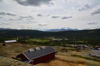 112 Folldal, Kupfergrube mit Blick zum Rondane