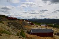 115 Folldal, Kupfergrube mit Blick zum Rondane
