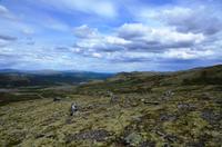 136 Dovrefjell, Blick Richtung Rondana und Roros