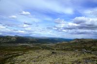 137 Dovrefjell, Blick Richtung Rondana und Roros