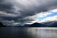 231 Fährfahrt Sulesund-Hareid, Sunnmorer Alpen