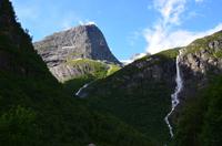 279 Briksdalsbreen, Wanderung zur Gletscherzunge, Rückblick