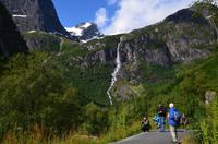 283 Briksdalsbreen, Wanderung zur Gletscherzunge