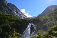 290 Briksdalsbreen, Wanderung zur Gletscherzunge