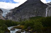 312 Briksdalsbreen, Wanderung zur Gletscherzunge