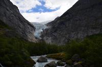 314 Briksdalsbreen, Wanderung zur Gletscherzunge