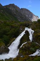 323 Briksdalsbreen, Wanderung zur Gletscherzunge