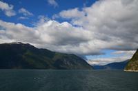 384 Sognefjord, Fährüberfahrt Manheller-Fodnes