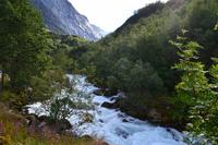 257 Wanderung zum Briksdalsbreen