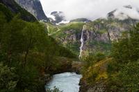 268 Wanderung zum Briksdalsbreen