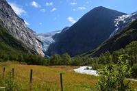 293 Briksdalsbreen, Rückweg