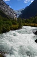 296 Briksdalsbreen, Rückweg