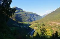 319 Hinauf aufs Sognefjell, Fortun