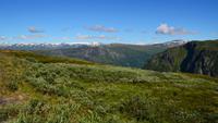 325 Blick vom Jotunheimen NP zum Jostedalsbreen