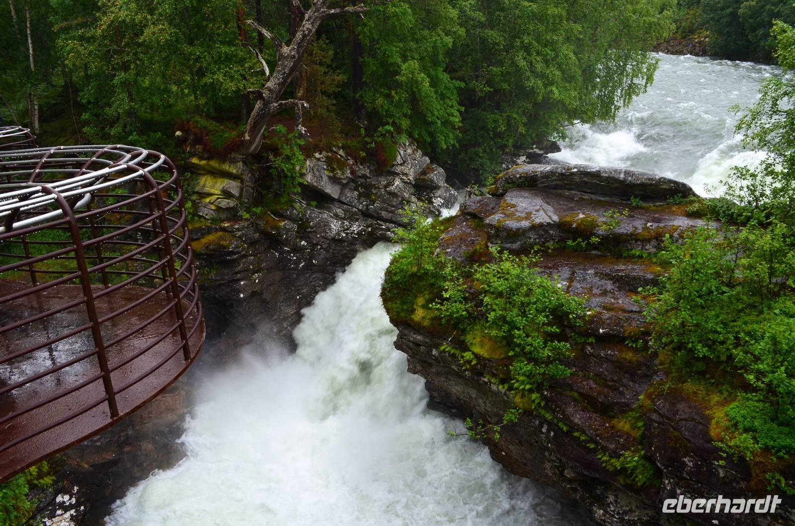 180 Schlucht Gudbrandsjuvet