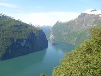 Adlerstrasse (Blick auf den Geirangerfjord)