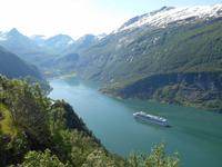 Adlerstrasse (Blick auf den Geirangerfjord)