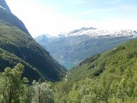 Adlerstrasse (Blick auf den Geirangerfjord)