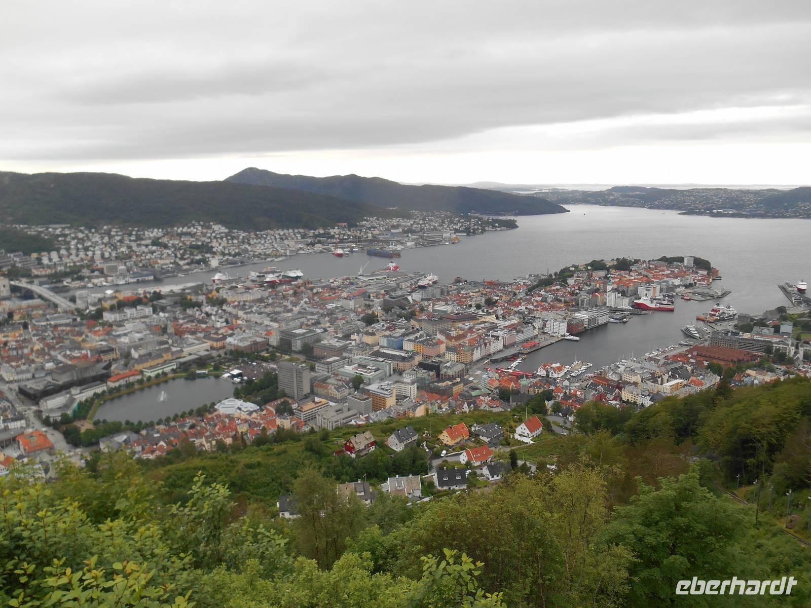 Bergen (Ausblick vom Hausberg 