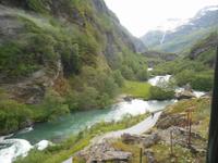 Fahrt mit der Flåmbahn von Flåm nach Myrdal