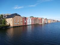 Speicherhäuser Trondheim am Nidelv