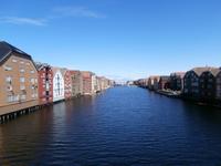 Speicherhäuser Trondheim am Nidelv