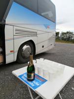 Sektempfang bei Eberhardt Travel